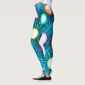 Leggings Boules à pointes géométriques (Gauche)