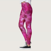 Leggings Boules de peinture rose (Gauche)