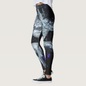 Leggings Boules Disco : Atmosphère Fête (Gauche)