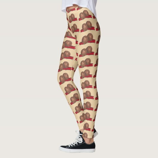 Leggings Boulettes de viande Marinara Italien Nourriture It (Gauche)