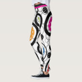 Leggings Boulettes (taille de carreaux XXL) (Gauche)