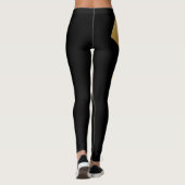 Leggings Boulon de foudre d'or (Dos)