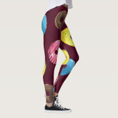 Leggings Boulons de rubis : Motif imperméable. (Droite)