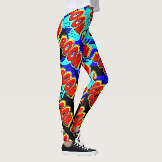 Leggings Boum Red and Yellow (Droite)