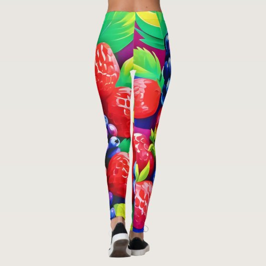 Leggings Bounty de Berry frais (Dos)