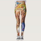 Leggings Bounty of the Seasons : A Celebration in Collage (Devant)