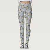 LEGGINGS BOUQUET BLANC DAISY (Devant)