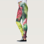 Leggings Bouquet coloré de fleurs (Gauche)