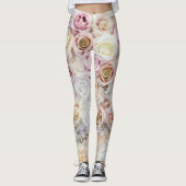 Leggings Bouquet de fleurs (Devant)