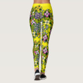 Leggings Bouquet de fleurs (Dos)
