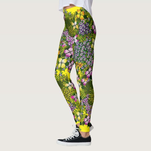 Leggings Bouquet de fleurs (Gauche)