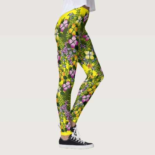 Leggings Bouquet de fleurs (Droite)