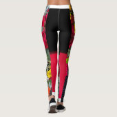 Leggings Bouquet de fleurs (Dos)