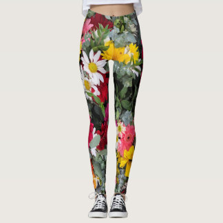 Leggings Bouquet de fleurs