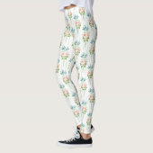 Leggings Bouquet de fleurs baroques (Gauche)