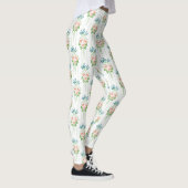 Leggings Bouquet de fleurs baroques (Droite)