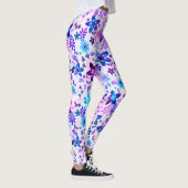 Leggings Bouquet de fleurs de printemps - Fleur Edelweiss g (Droite)
