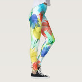Leggings Bouquet de la mode orchidée (Droite)