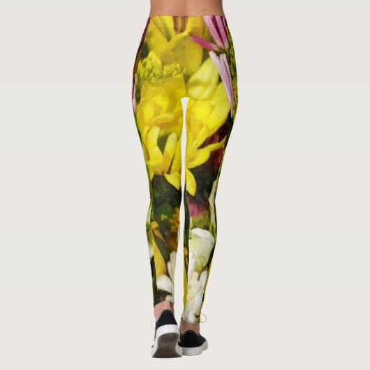 Leggings Bouquet De Peinture De Cheer (Dos)
