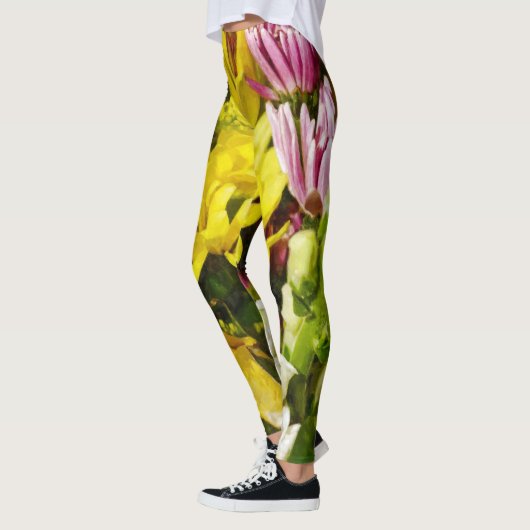 Leggings Bouquet De Peinture De Cheer (Gauche)