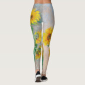 Leggings Bouquet de tournesols Claude Monet (Dos)
