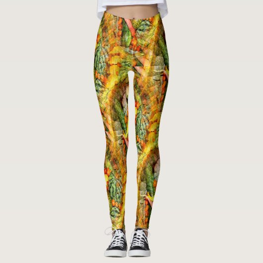 Leggings Bouquets de légumes..... (Devant)