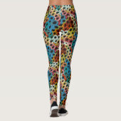 Leggings Boutique Soakage d'artistes aborigènes australiens (Dos)