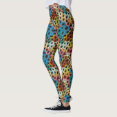 Leggings Boutique Soakage d'artistes aborigènes australiens (Gauche)