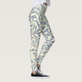 Leggings Bouton bleu saule (par William Morris) (Droite)