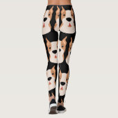 LEGGINGS BOXER CHIEN IMPRIMER YOGA PANTS LEGINGS (Dos)