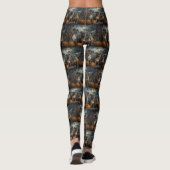 Leggings Boxer Halloween Night Doggy Délice (Dos)