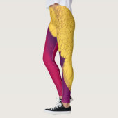 Leggings Braises dorées Abstrait (Gauche)