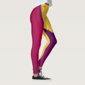 Leggings Braises dorées Abstrait (Droite)