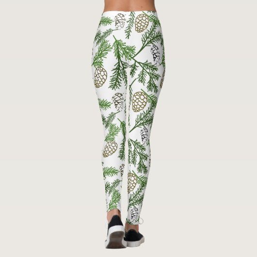 Leggings Branches de pin (Dos)