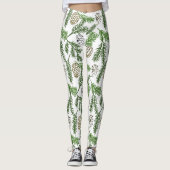 Leggings Branches de pin (Devant)