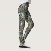 Leggings Branches En Tangée Des Pins Perspective Bizarre (Droite)