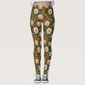 Leggings Brass Gears and Roses (Devant)
