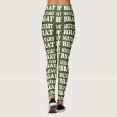 LEGGINGS BRAT MILITAIRE (Dos)
