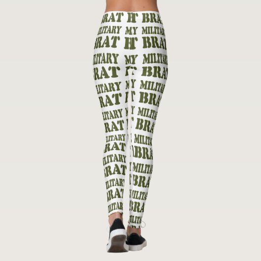 LEGGINGS BRAT MILITAIRE (Dos)
