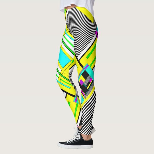 Leggings Bright abstract (Gauche)