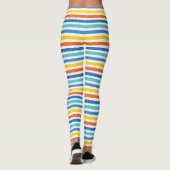 Leggings Bright Beach Striped Motif (Dos)