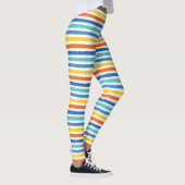 Leggings Bright Beach Striped Motif (Droite)
