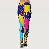 Leggings Bright Color Splatter (Dos)