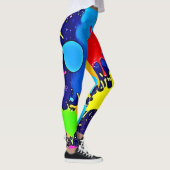 Leggings Bright Color Splatter (Droite)