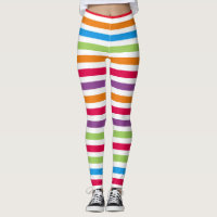 Bright Coloré Fun Motif rayé