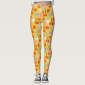 Leggings Bright Coloré Motif Fruit Berry (Devant)