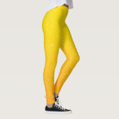 Leggings Bright Golden Beer Bubles (Droite)