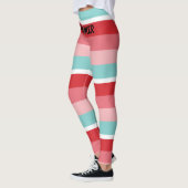 Leggings Bright Horizontal Striped (Gauche)