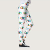 Leggings Bright infinity with rainbow butterfly (Droite)