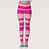 Leggings Bright Pink Stripe (Devant)